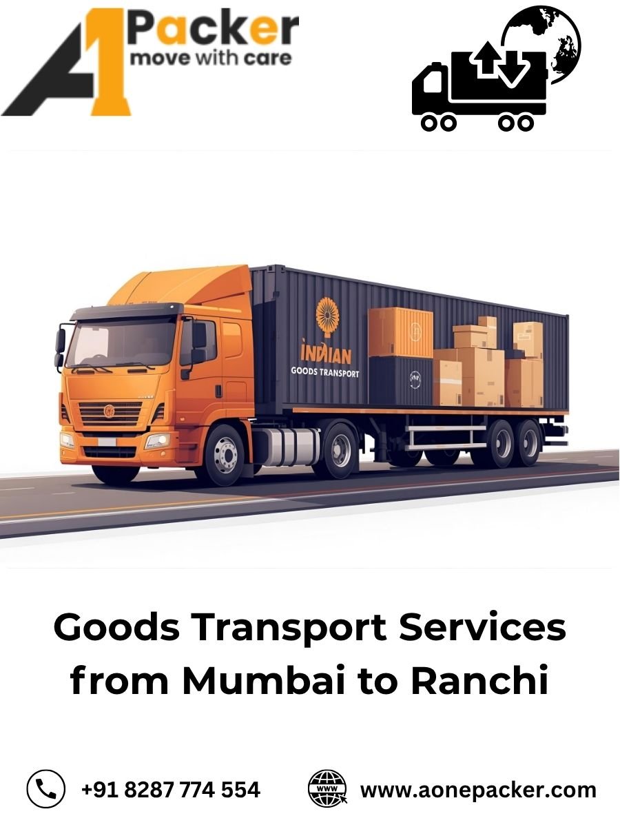 transport cost from Mumbai to Ranchi