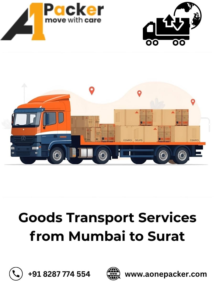 Goods Transport from Mumbai to Surat