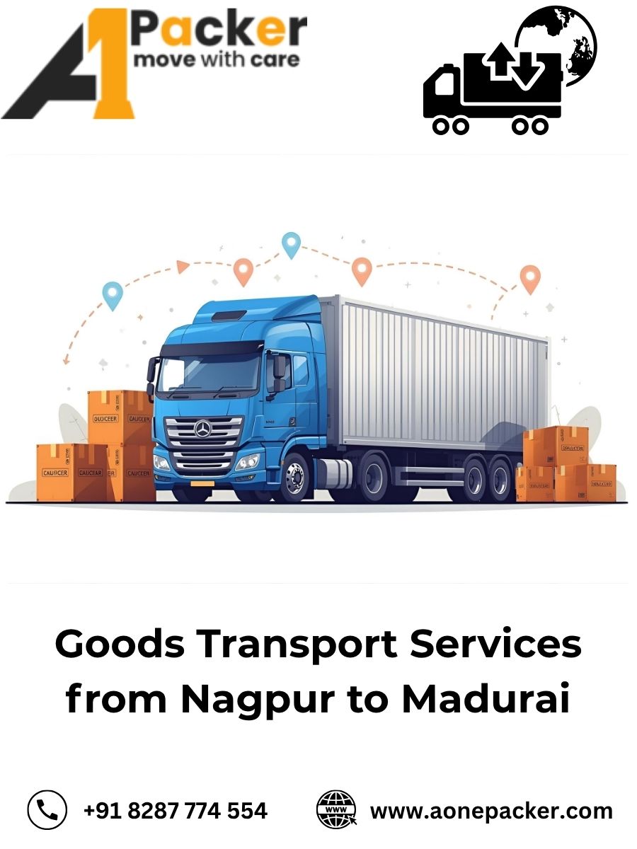 transport cost from Nagpur to Madurai