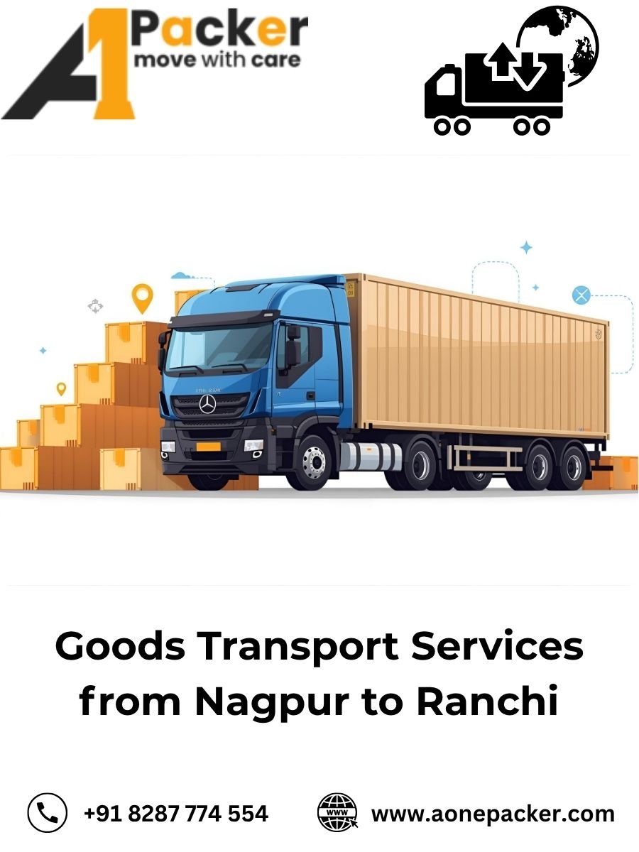 transport cost from Nagpur to Ranchi