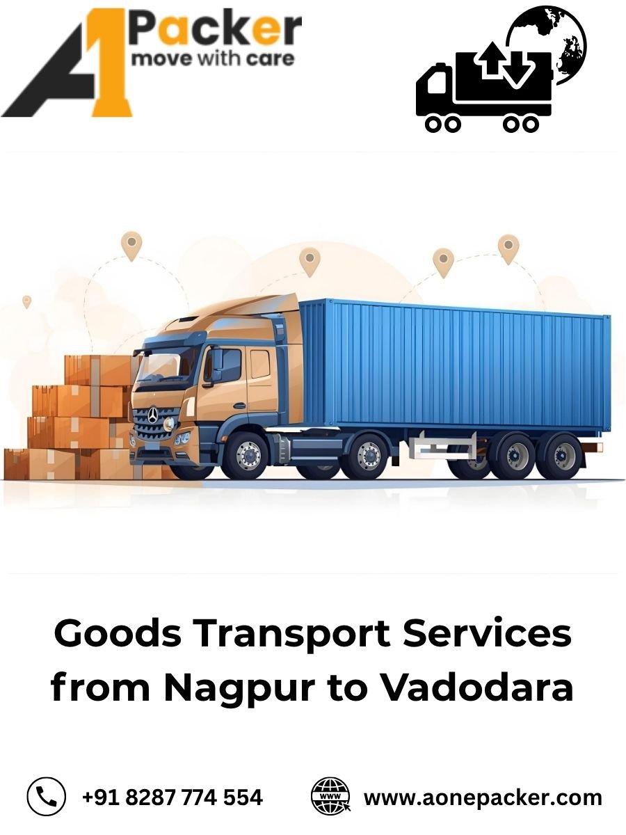 transport cost from Nagpur to Vadodara