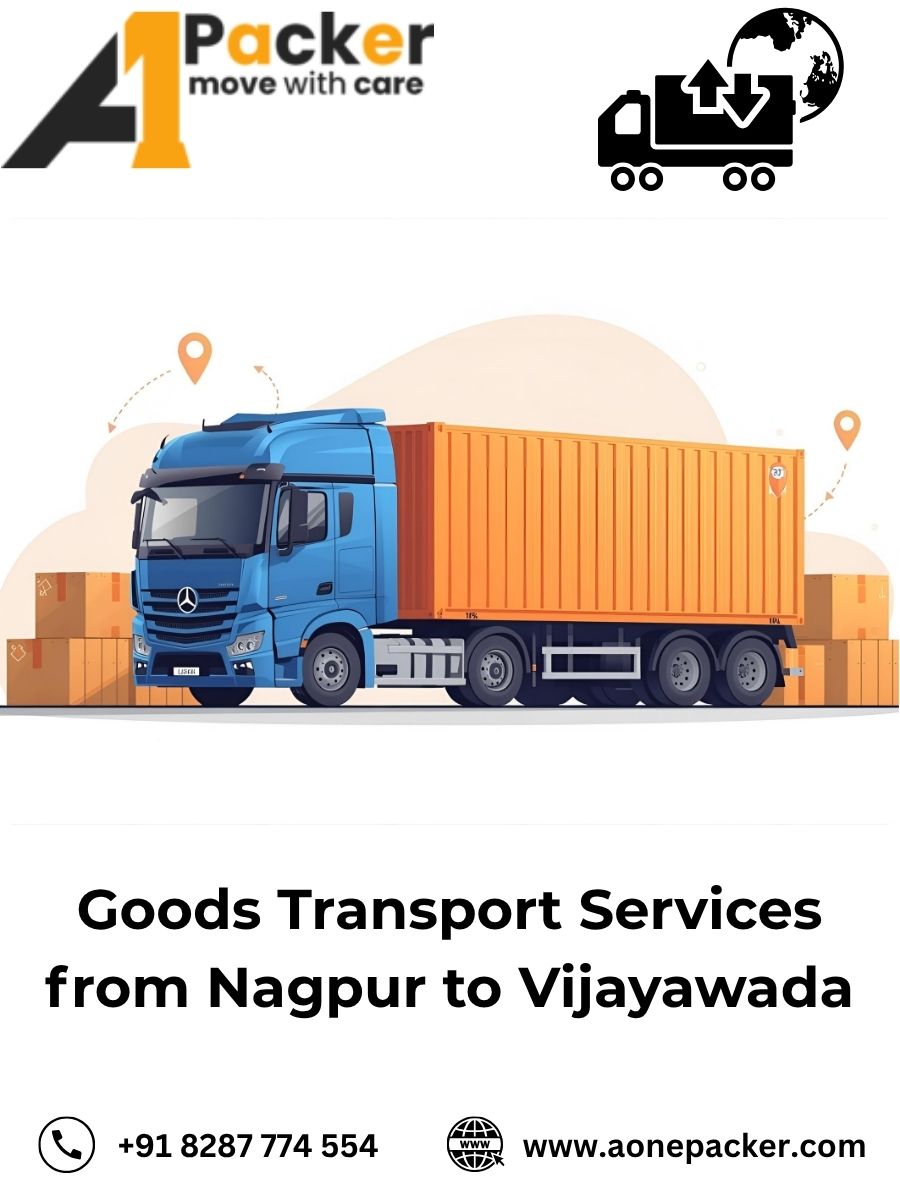 transport cost from Nagpur to Vijayawada