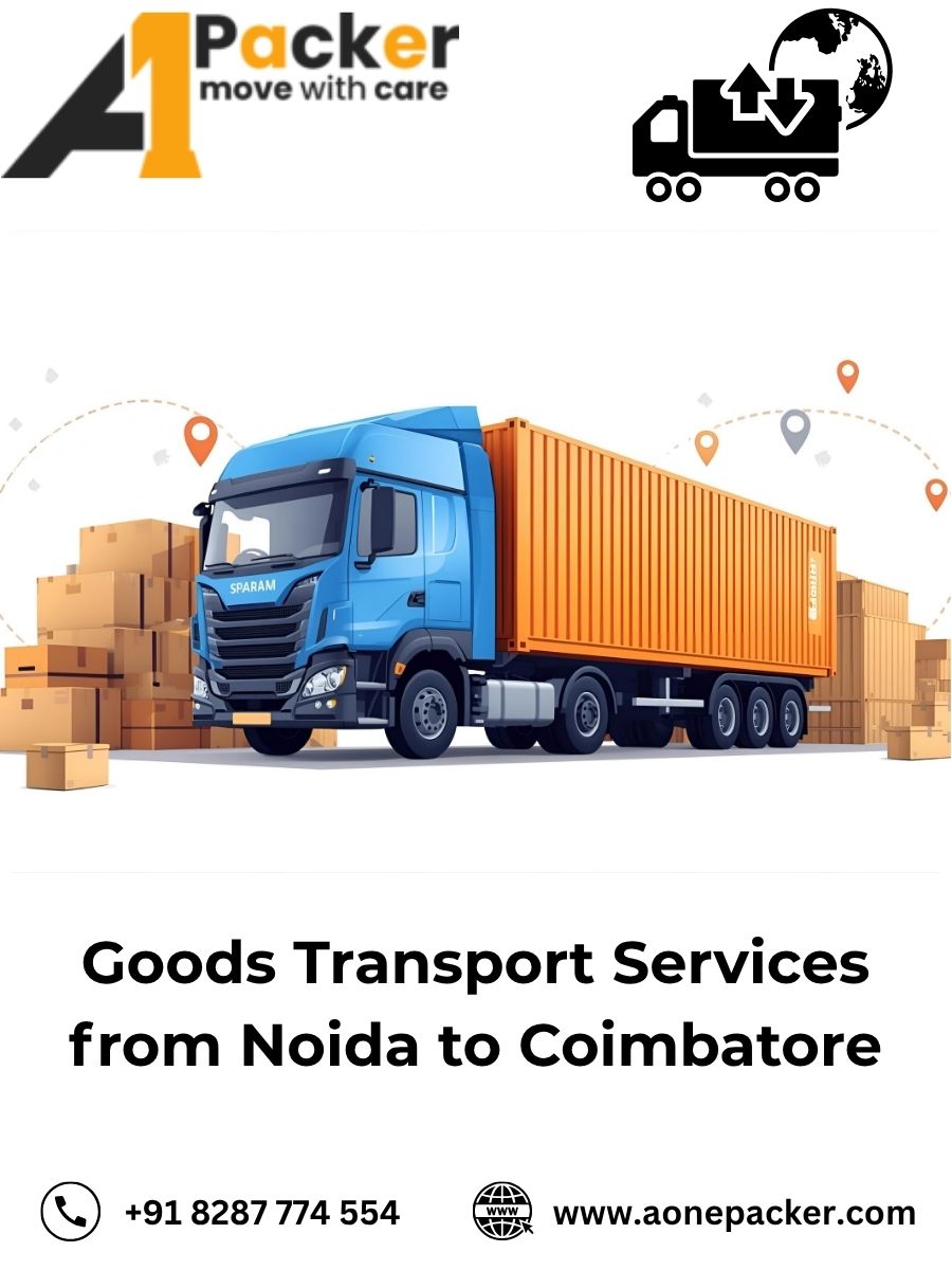Goods Transport from Noida to Coimbatore