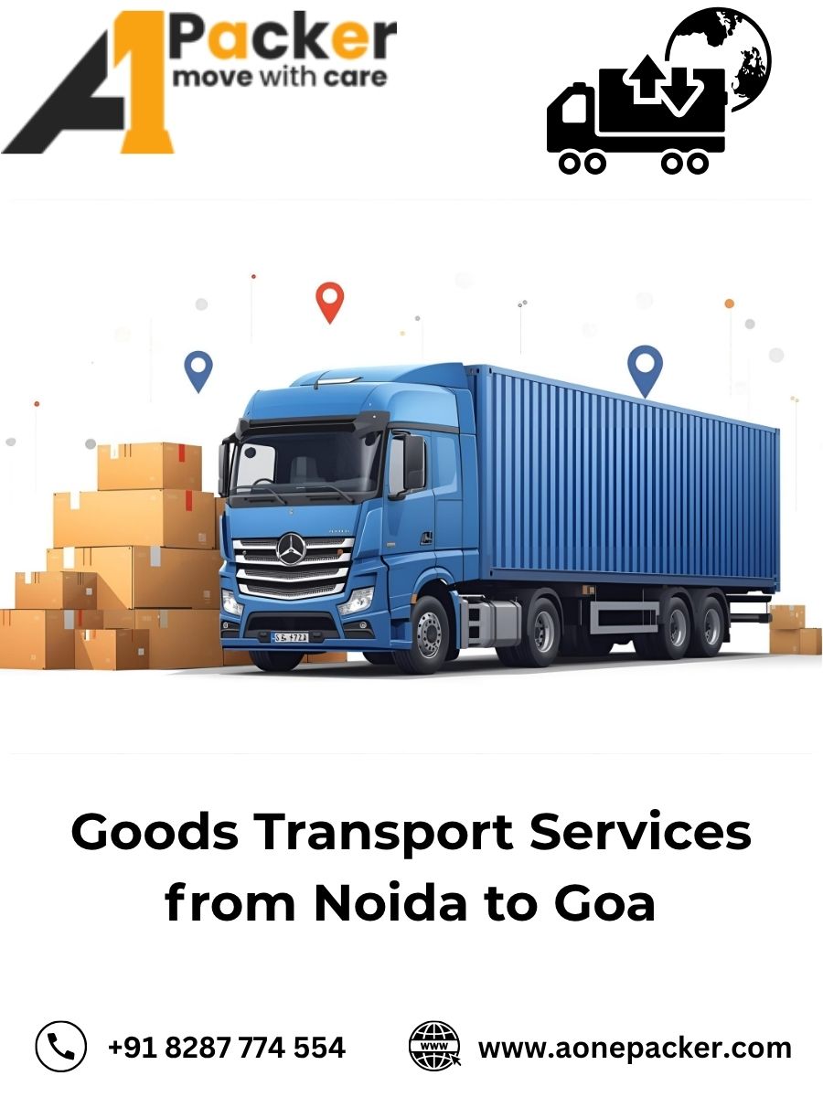 transport cost from Noida to Goa