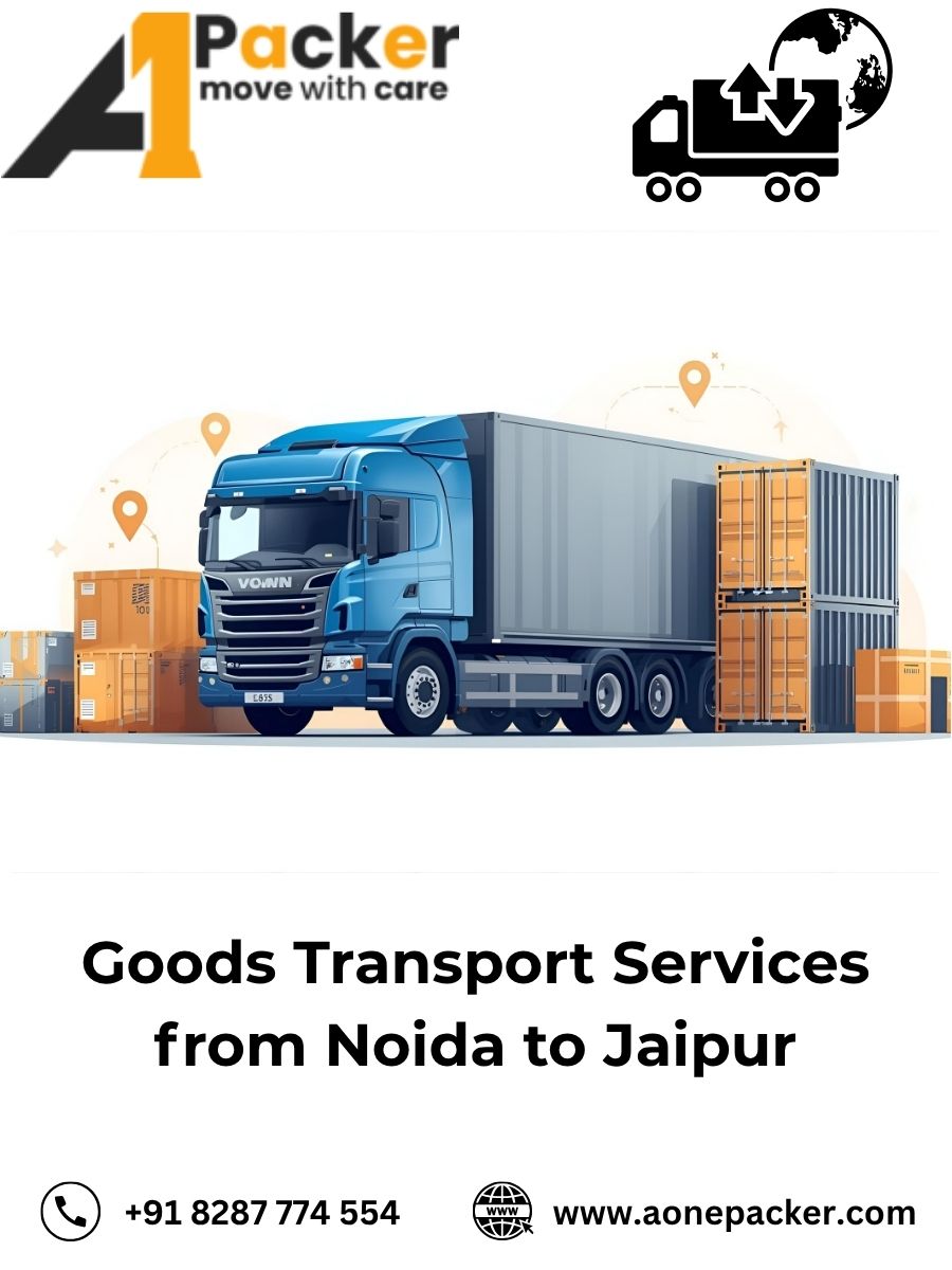 Goods Transport from Noida to Jaipur