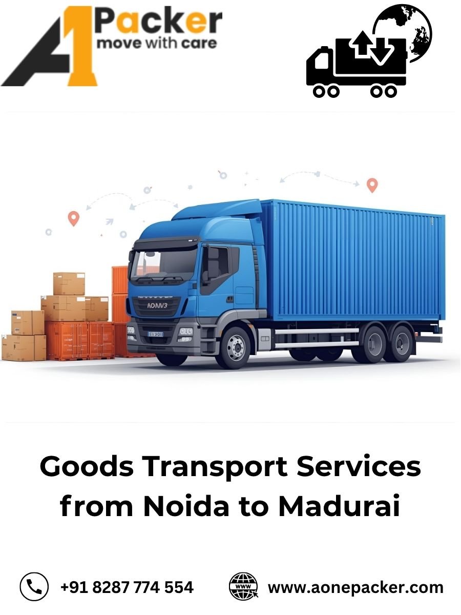 transport cost from Noida to Madurai