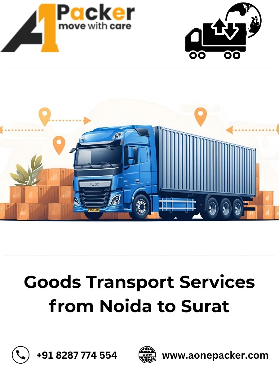 Goods Transport from Noida to Surat