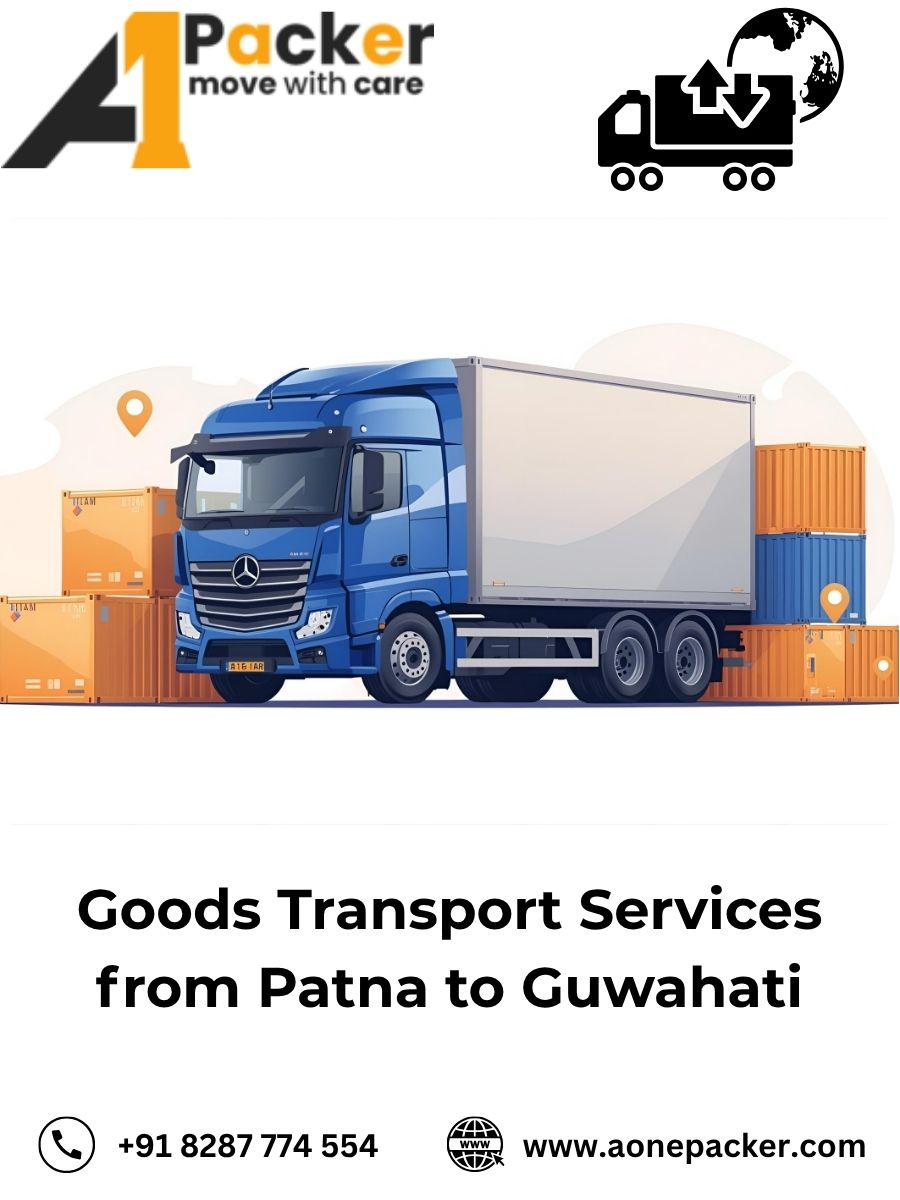 Goods Transport from Patna to Guwahati