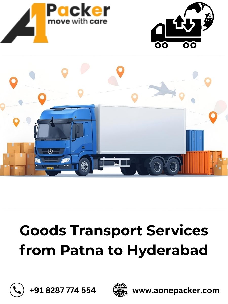 Goods Transport from Patna to Hyderabad