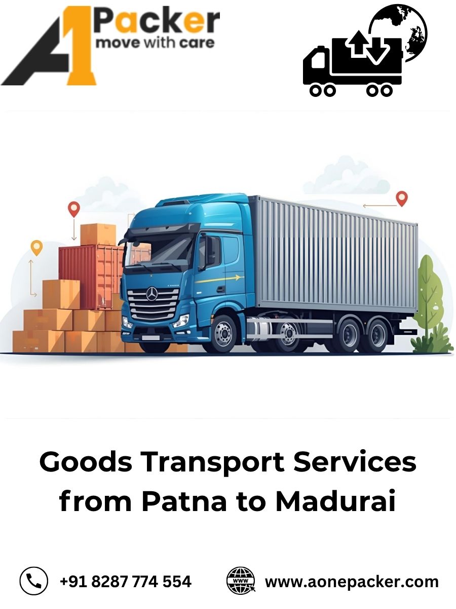 Goods Transport from Patna to Madurai
