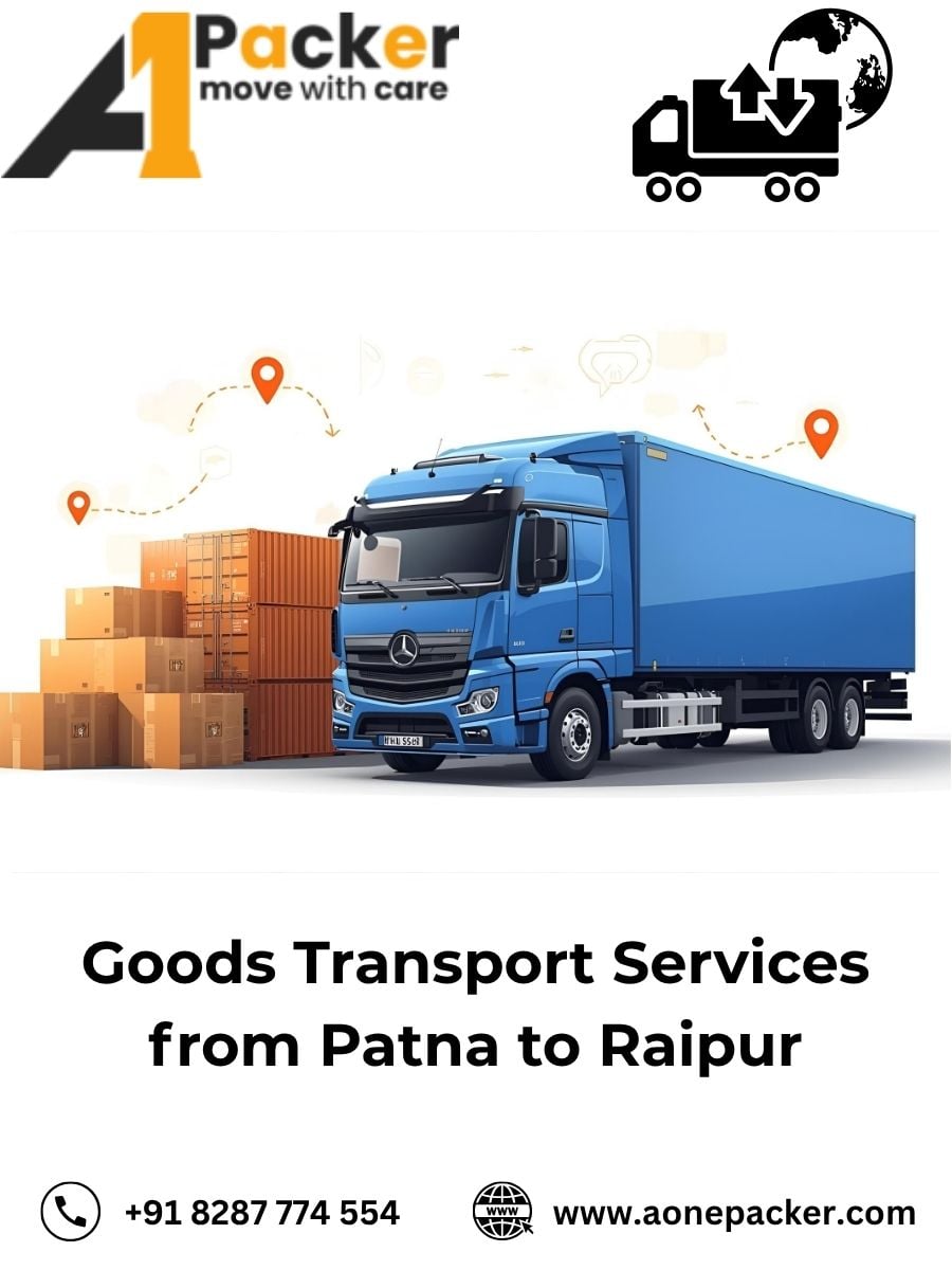 Goods Transport from Patna to Raipur
