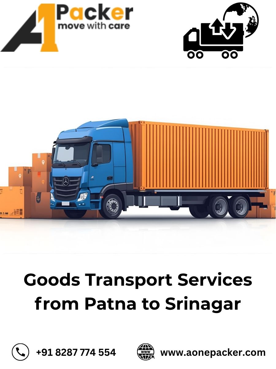 Goods Transport from Patna to Srinagar