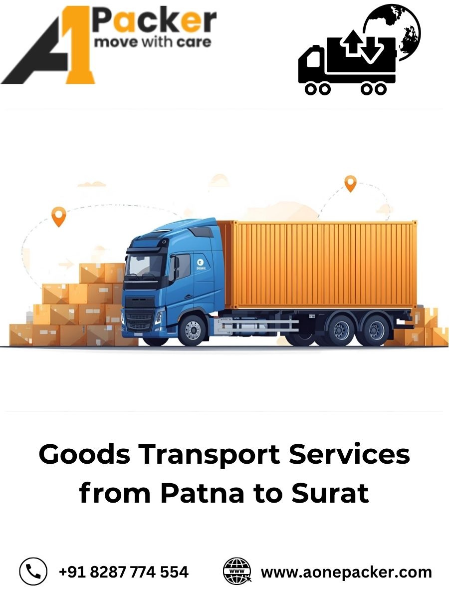 Goods Transport from Patna to Surat