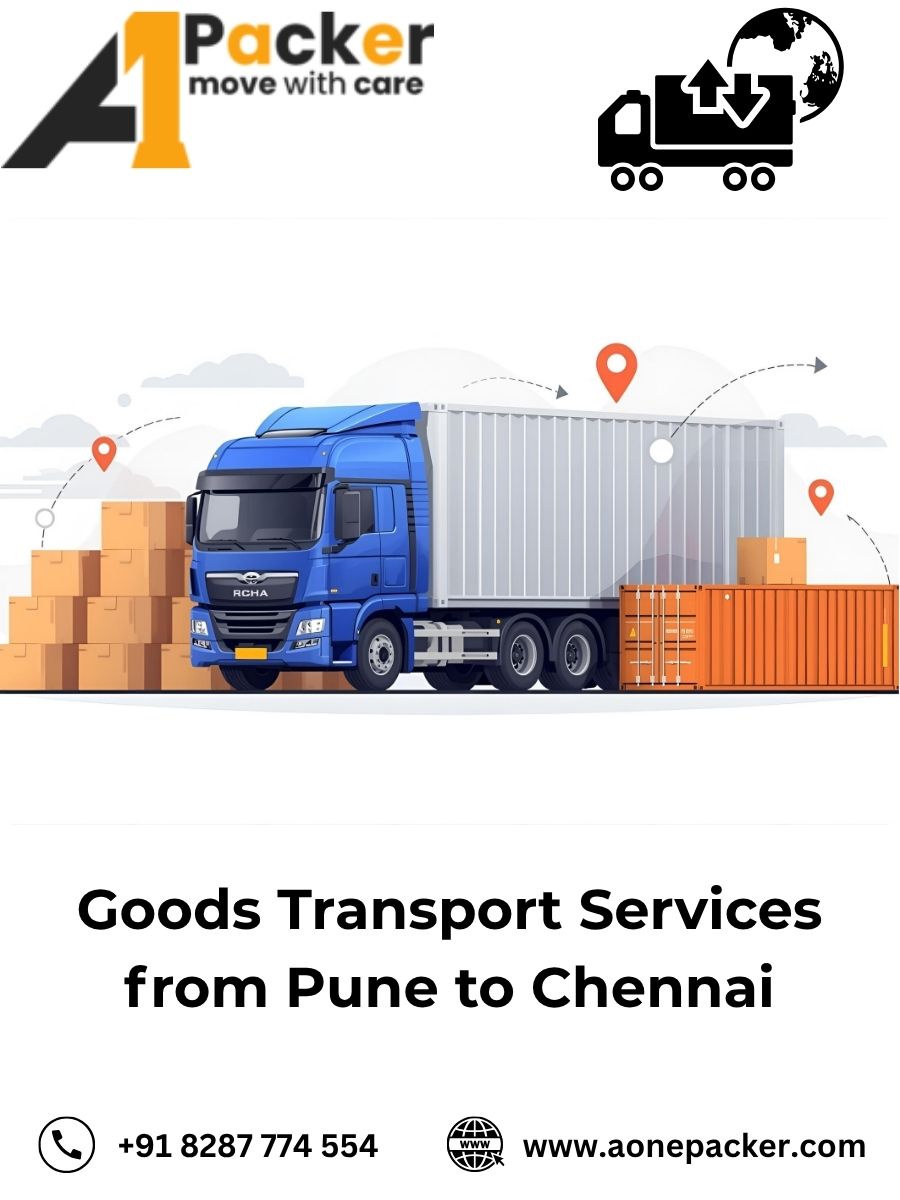 Goods Transport from Pune to Chennai