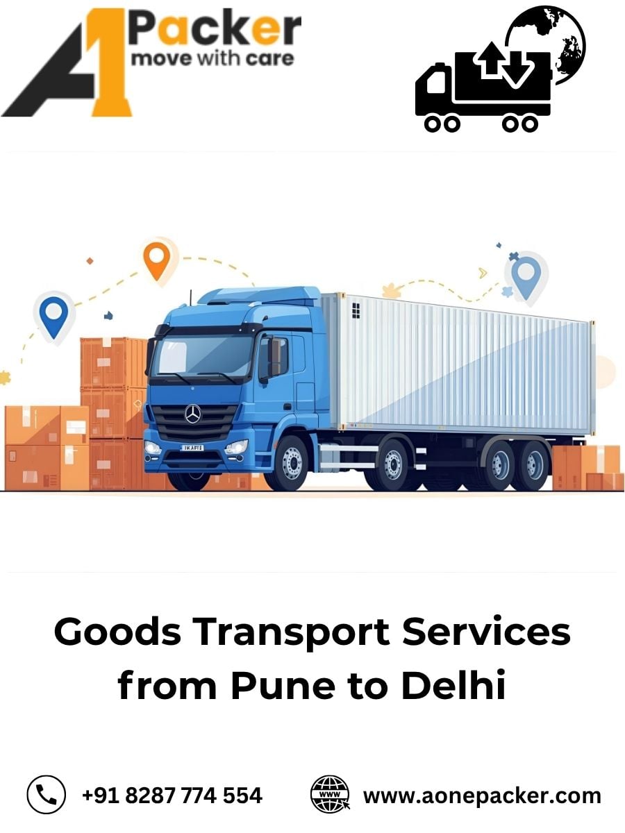 Goods Transport from Pune to Delhi