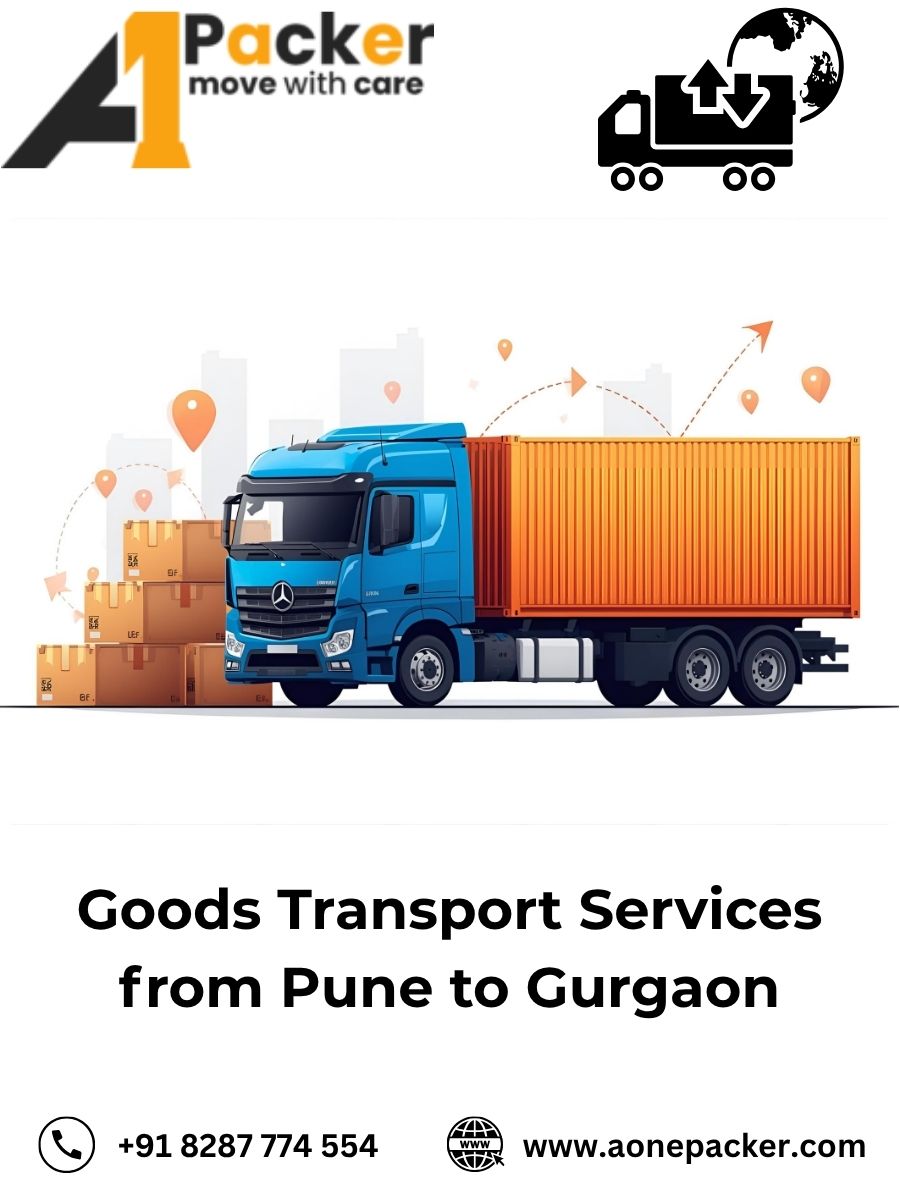 Goods Transport from Pune to Gurgaon