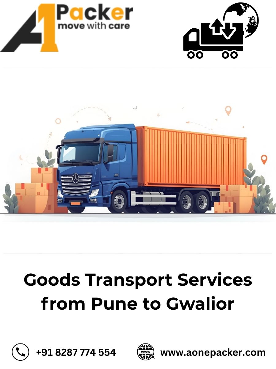 Goods Transport from Pune to Gwalior