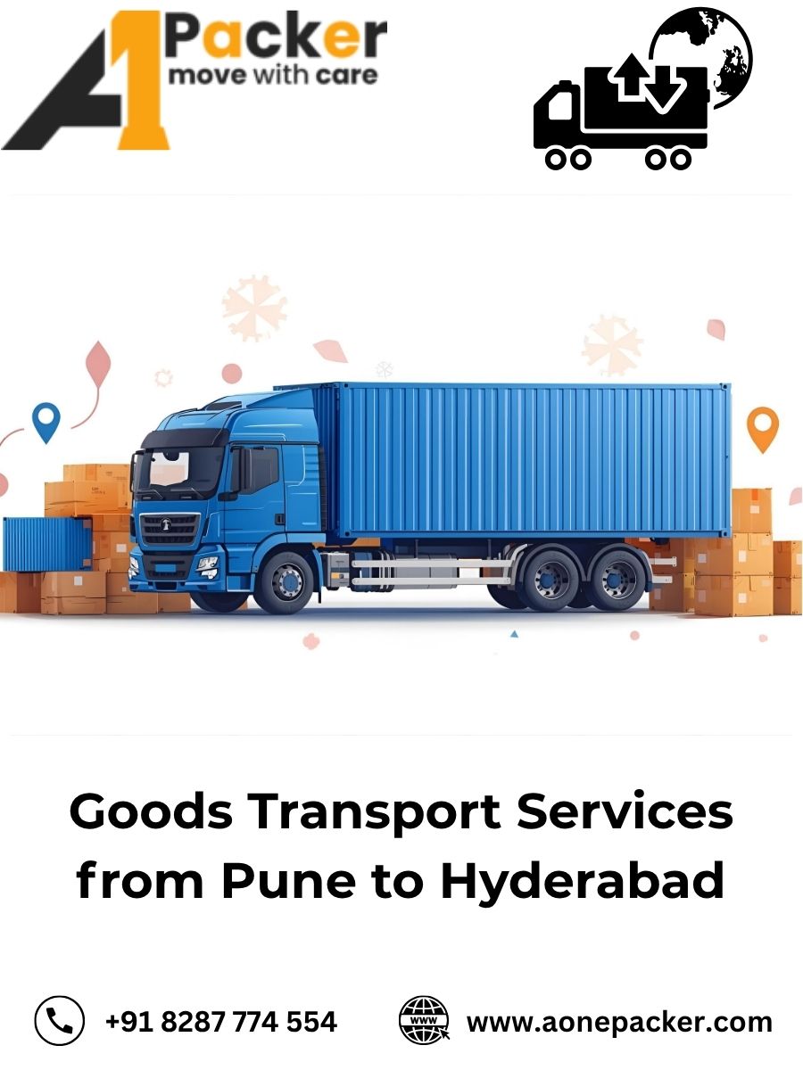 Goods Transport from Pune to Hyderabad