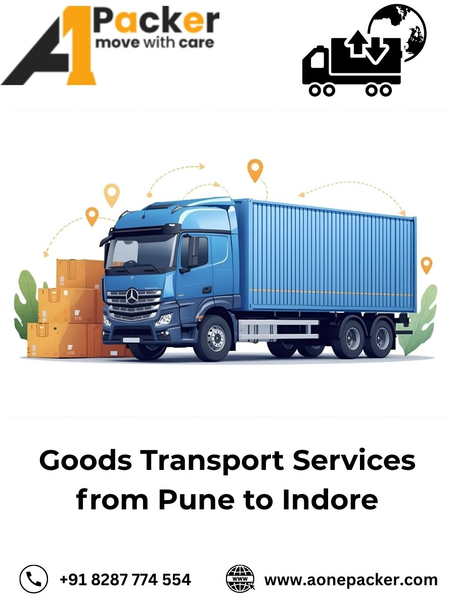 Goods Transport from Pune to Indore