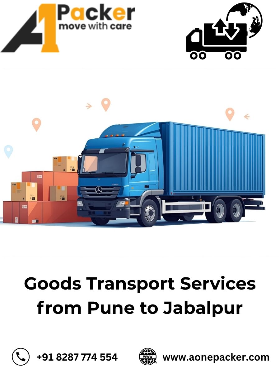 Goods Transport from Pune to Jabalpur