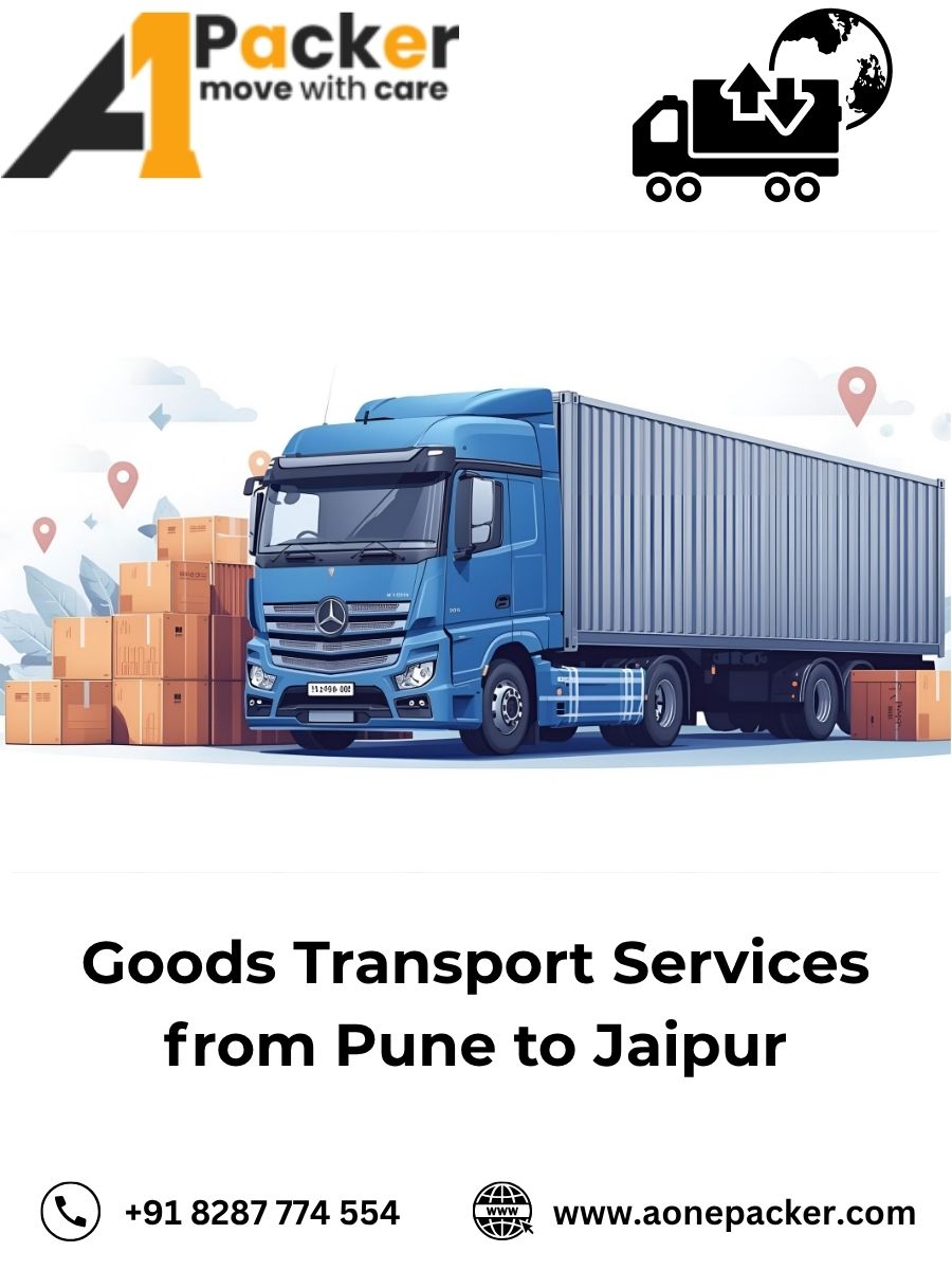 Goods Transport from Pune to Jaipur