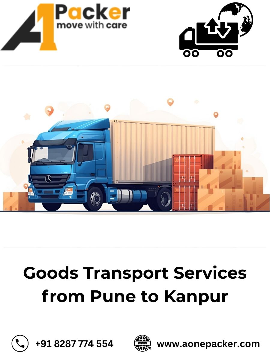 Goods Transport from Pune to Kanpur