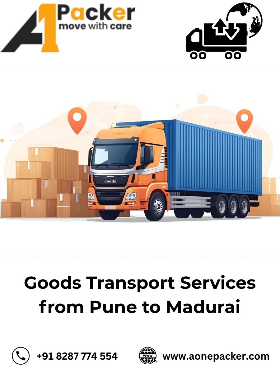 Goods Transport from Pune to Madurai