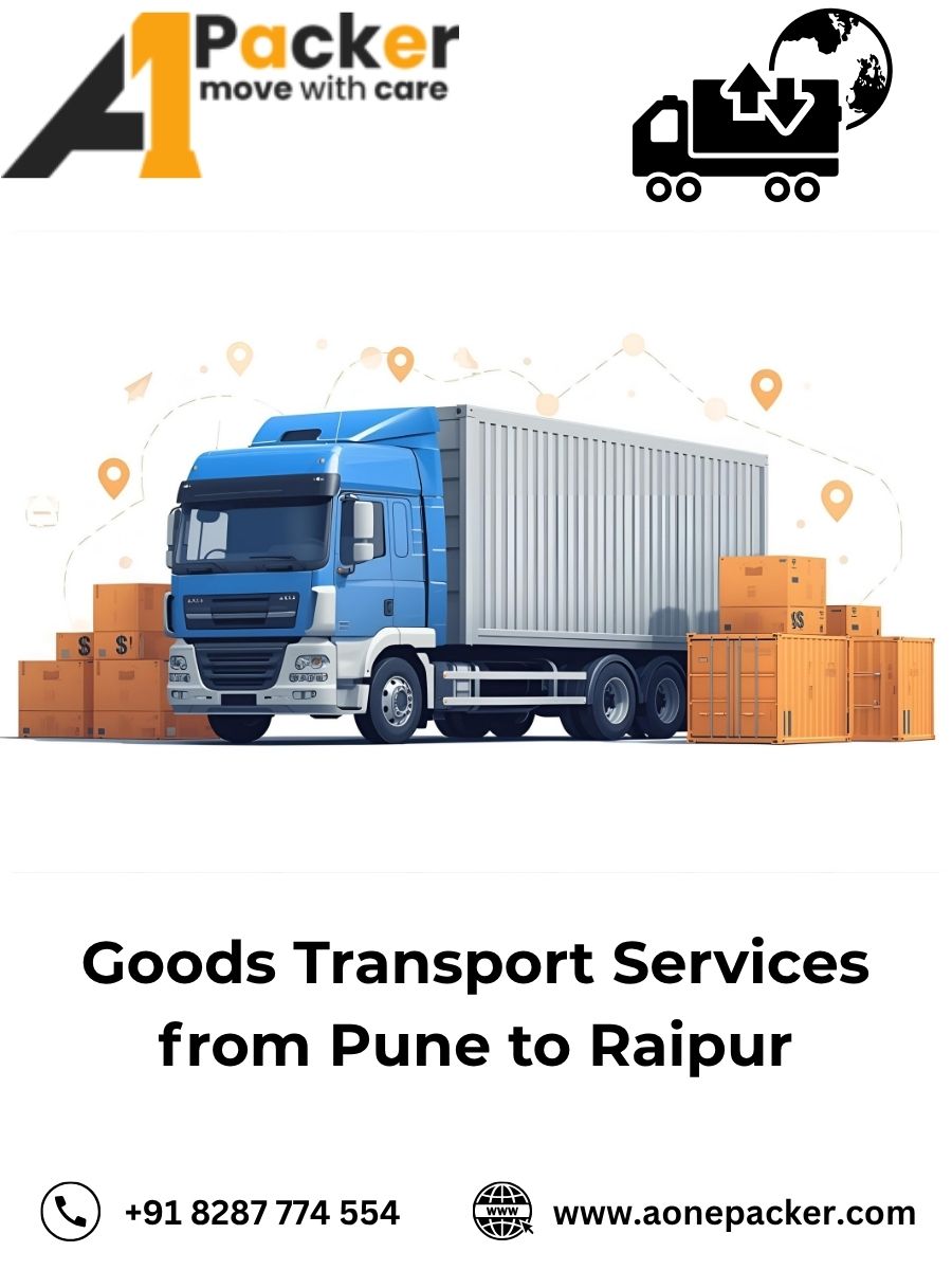 Goods Transport from Pune to Raipur