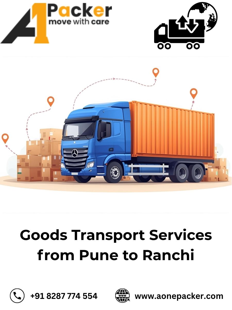 Goods Transport from Pune to Ranchi