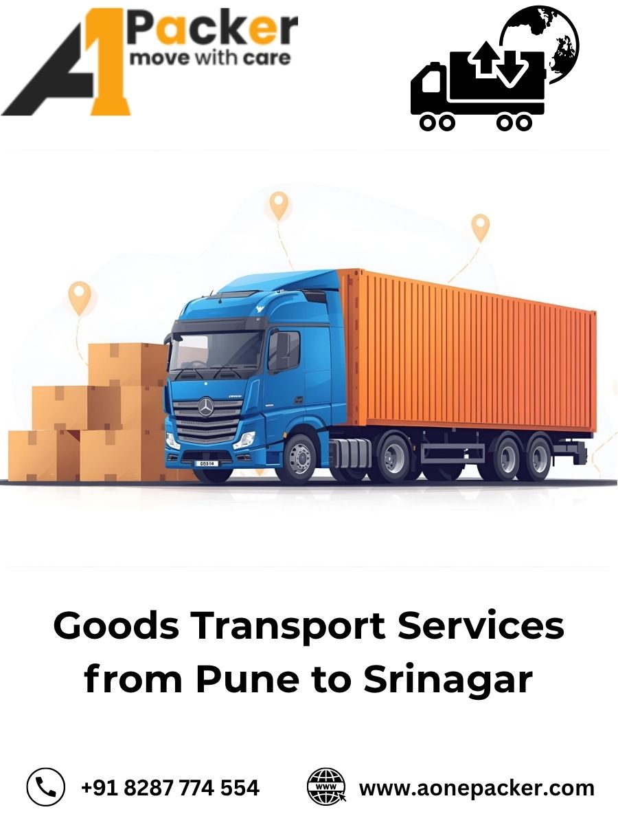 Goods Transport from Pune to Srinagar