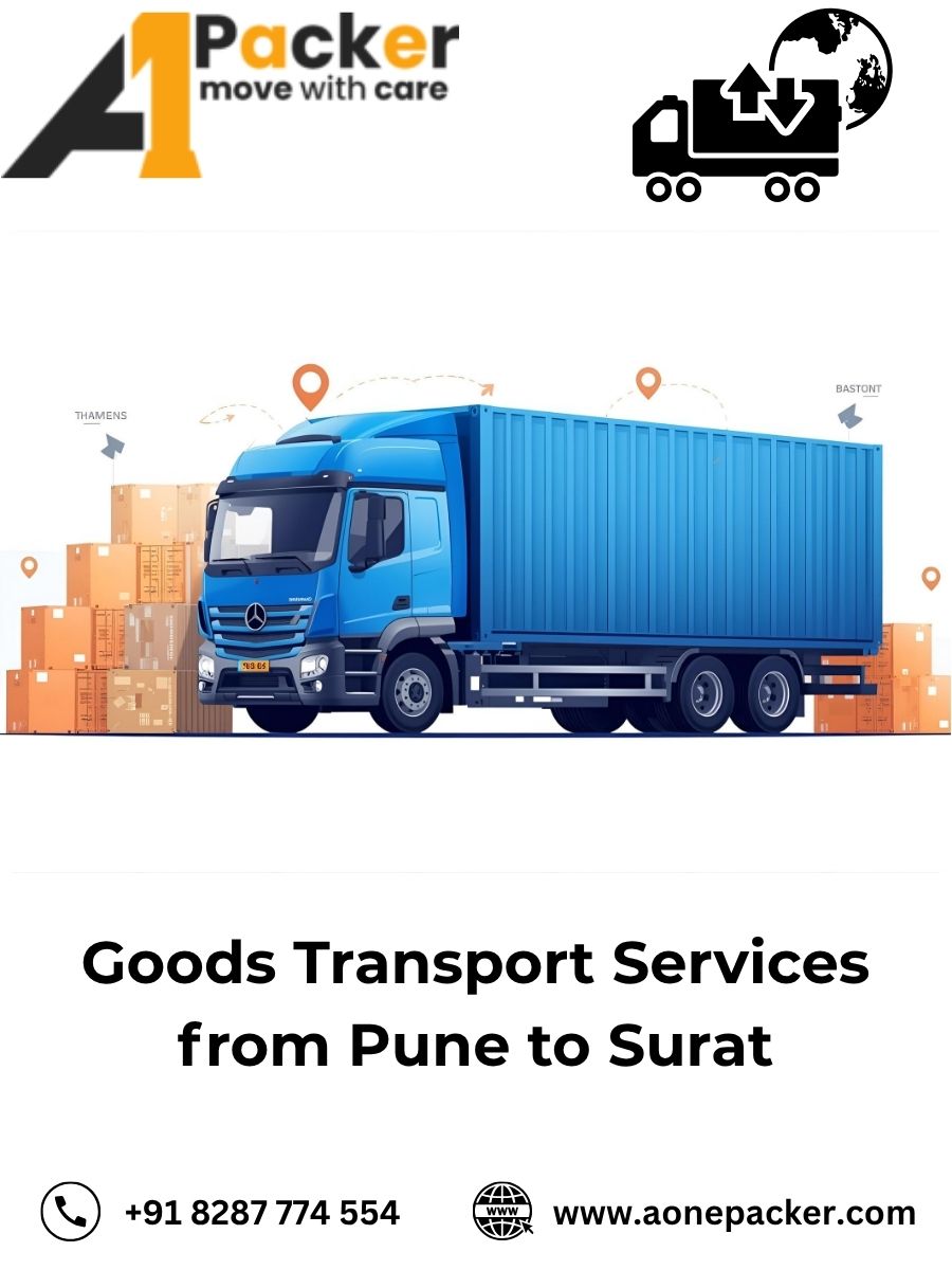Goods Transport from Pune to Surat