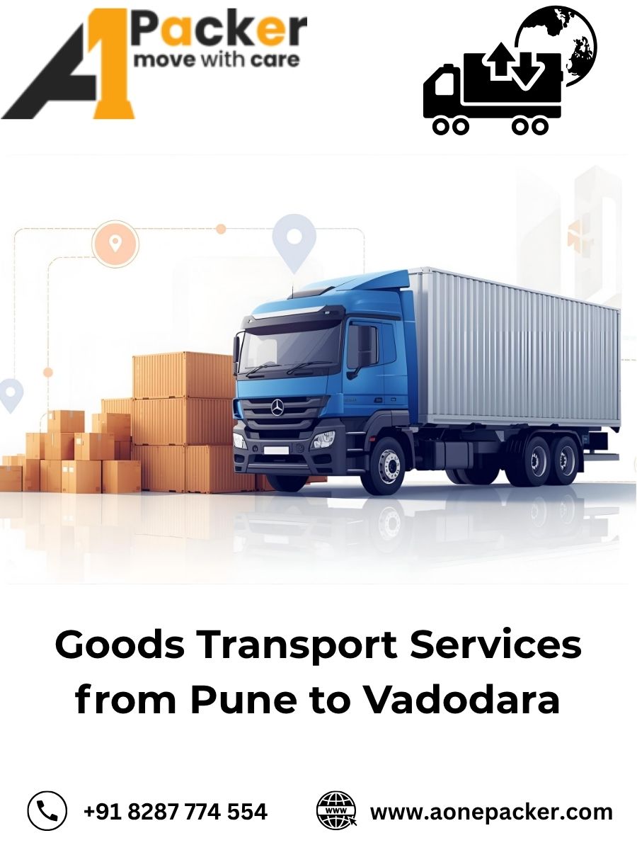 Goods Transport from Pune to Vadodara