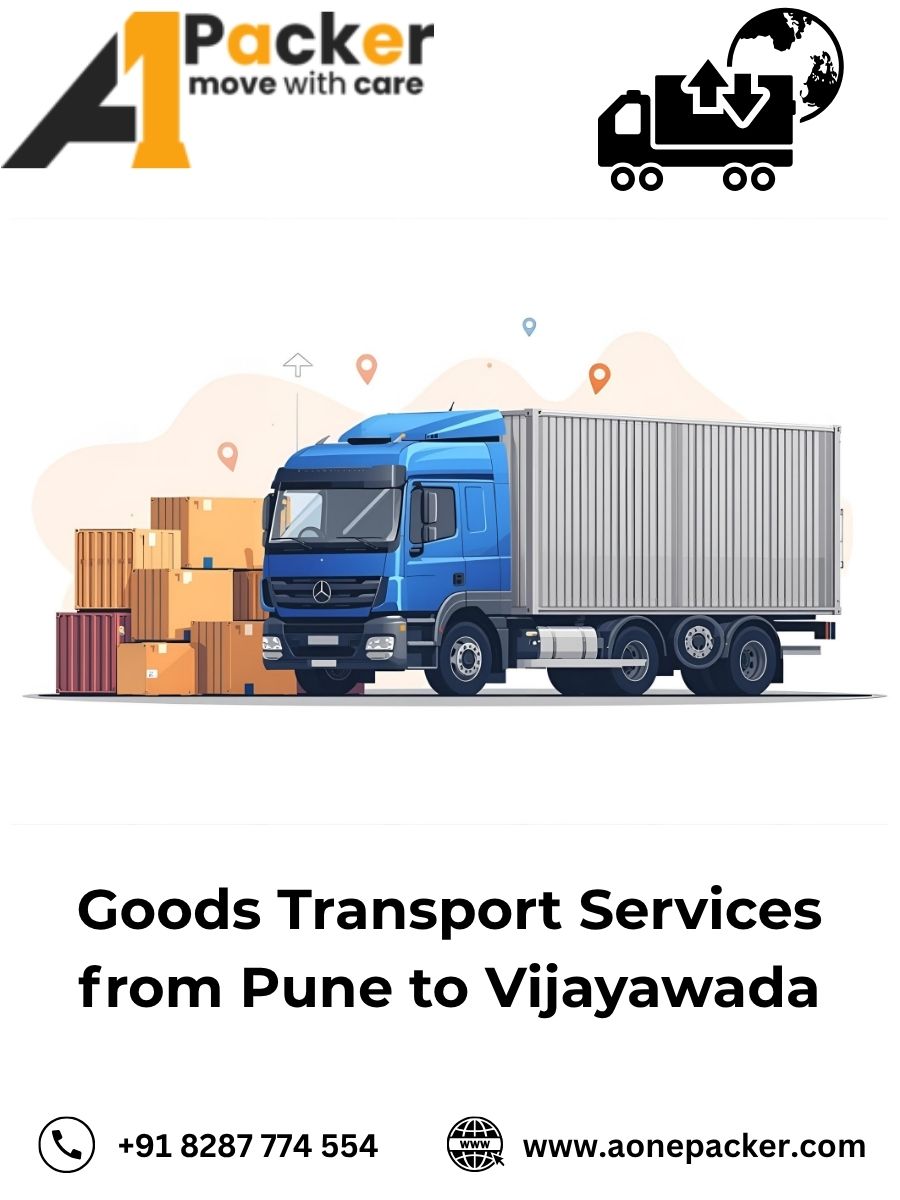 Goods Transport from Pune to Vijayawada