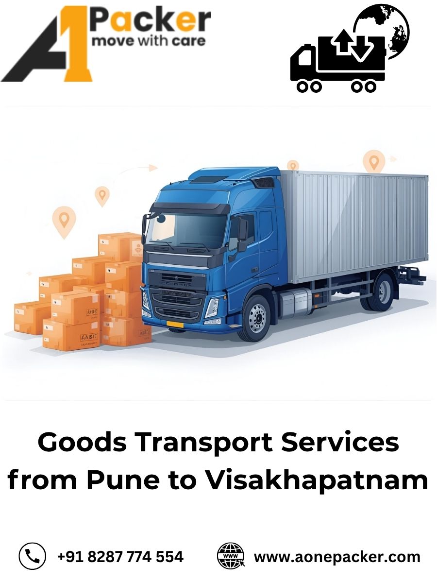 Goods Transport from Pune to Visakhapatnam