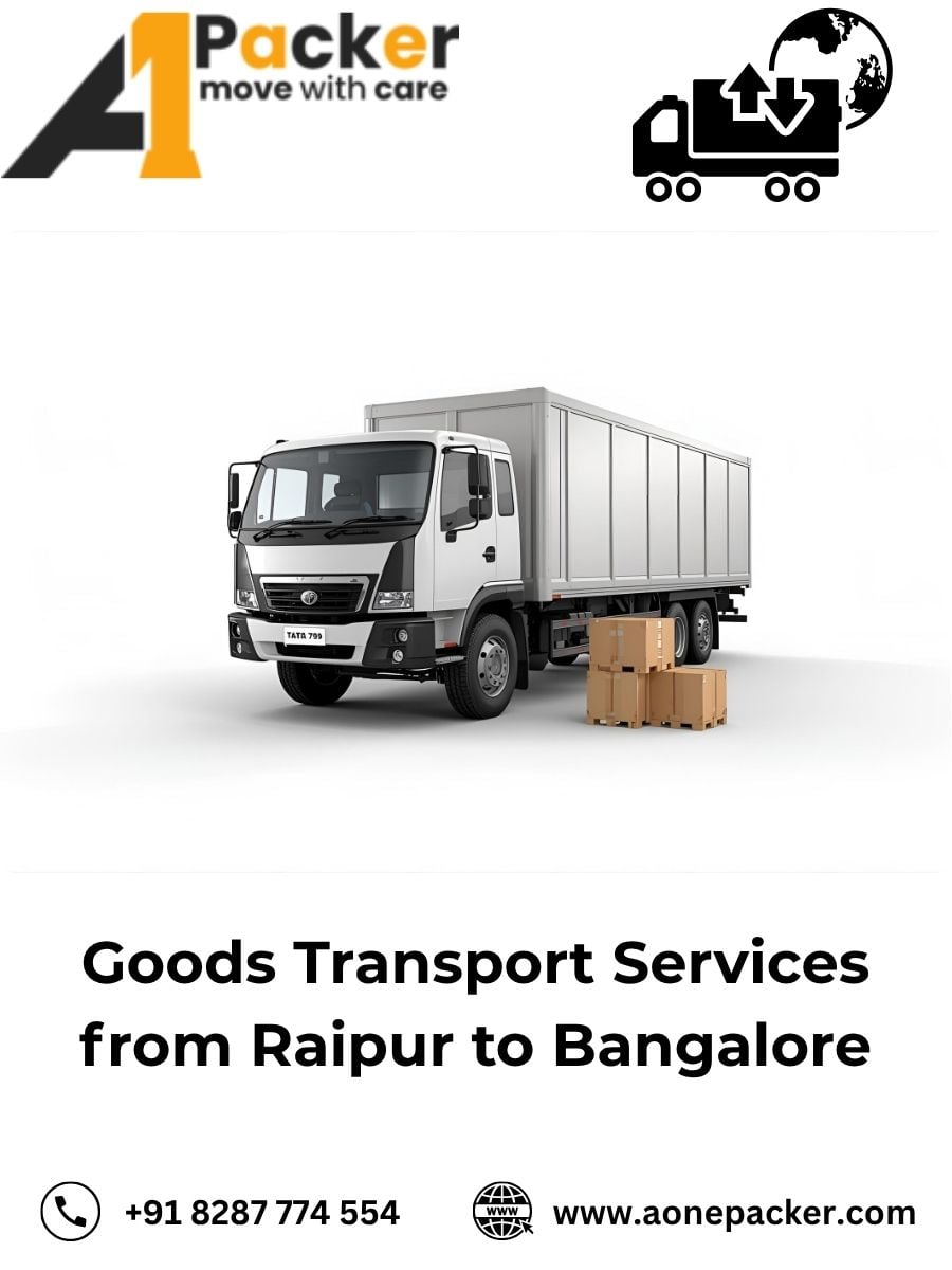 Goods Transport from Raipur to Bangalore