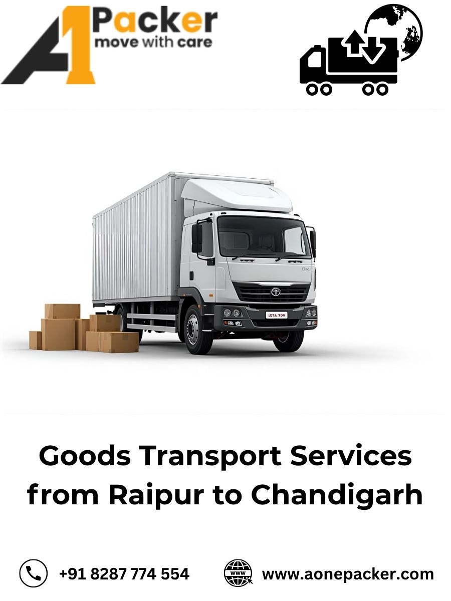 Goods Transport from Raipur to Chandigarh
