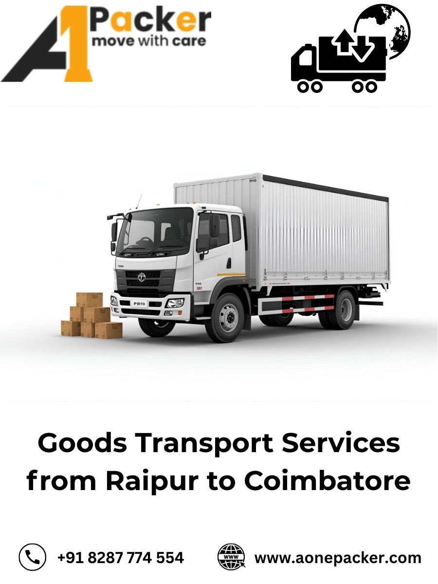 Goods Transport from Raipur to Coimbatore