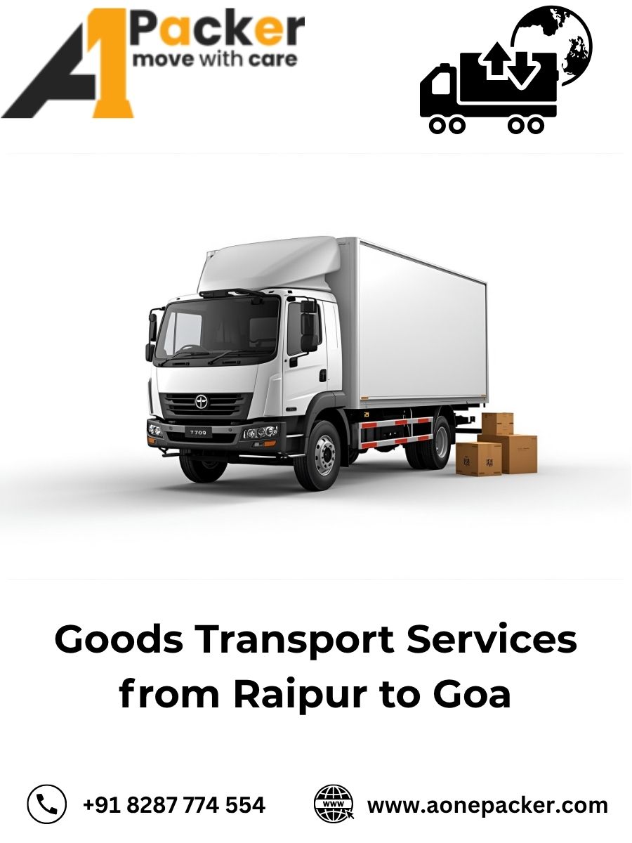 Goods Transport from Raipur to Goa
