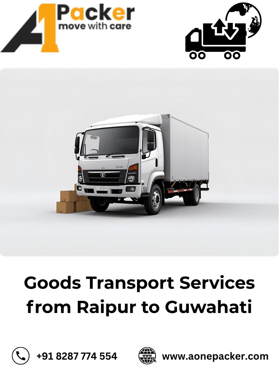 Goods Transport from Raipur to Guwahati