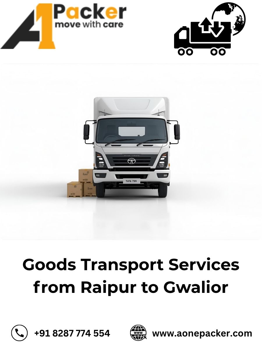 Goods Transport from Raipur to Gwalior
