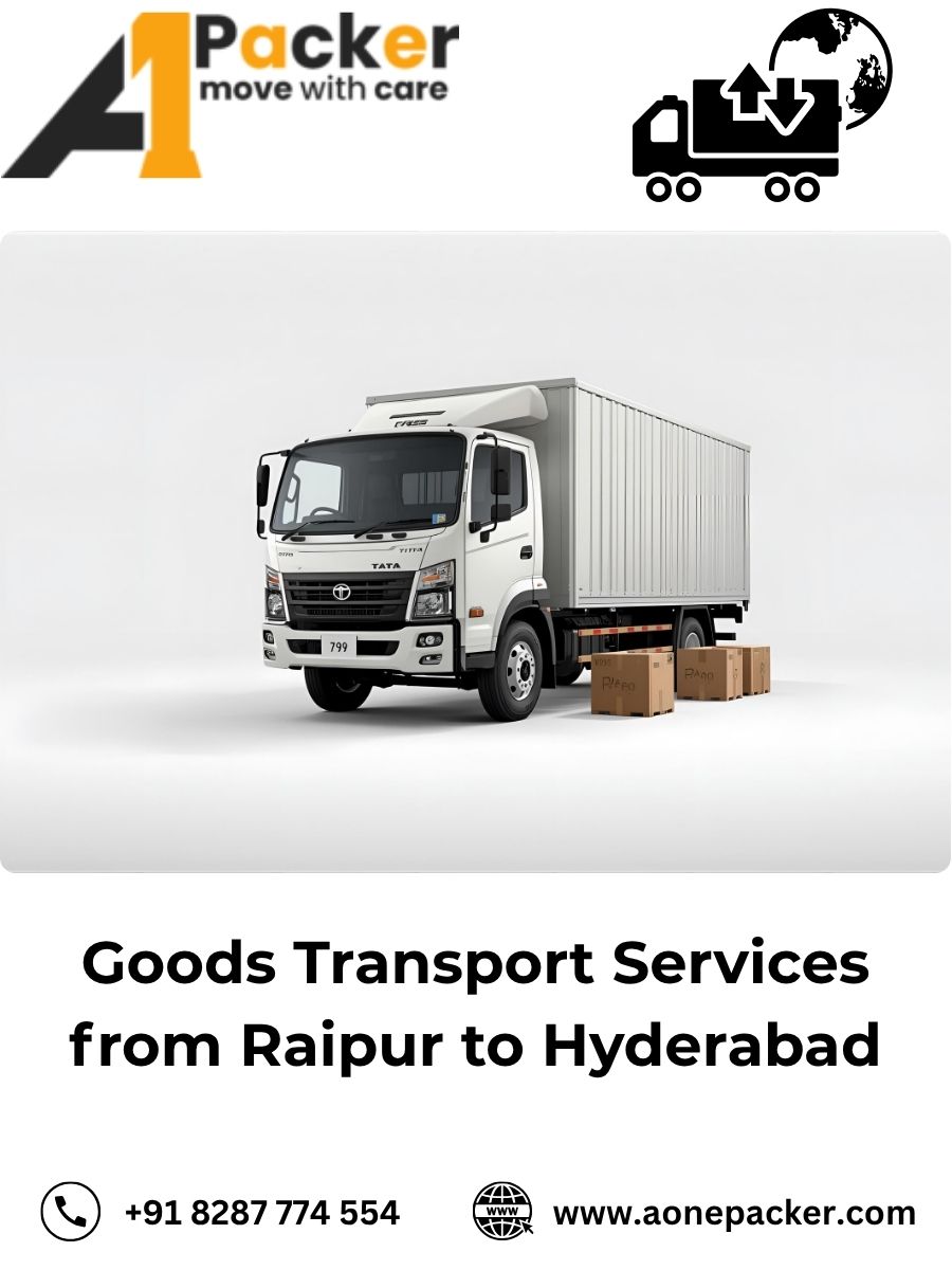 Goods Transport from Raipur to Hyderabad