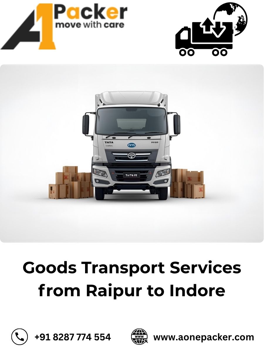 Goods Transport from Raipur to Indore