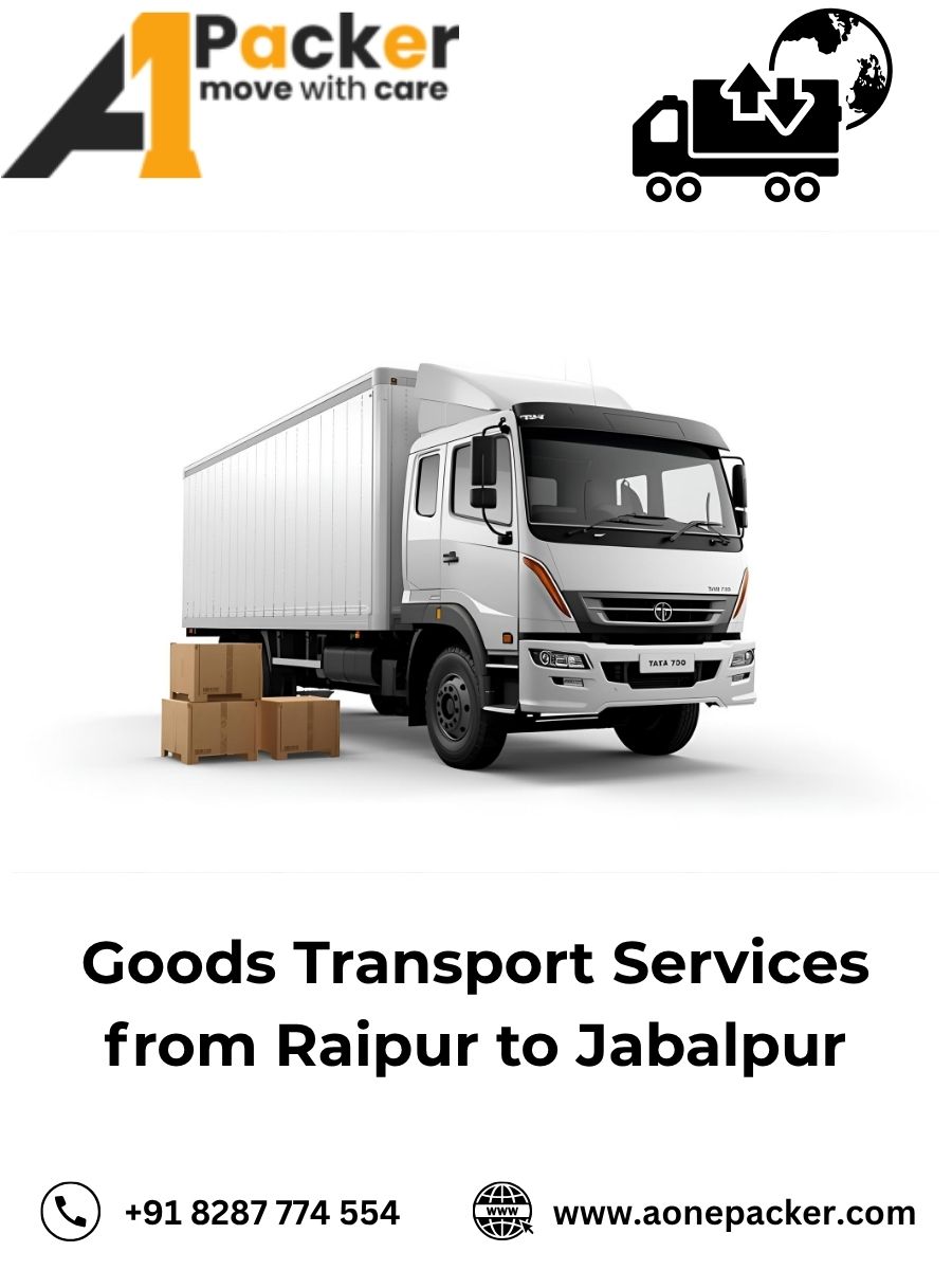 Goods Transport from Raipur to Jabalpur