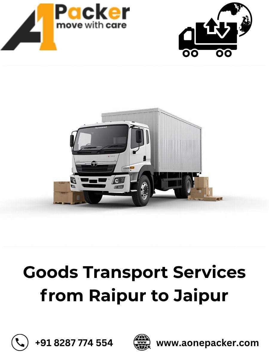 Goods Transport from Raipur to Jaipur