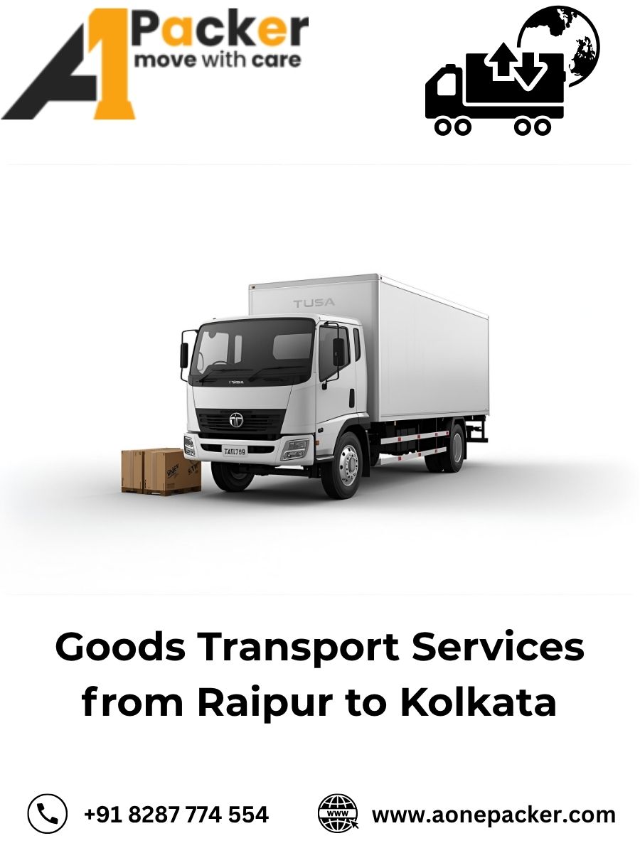 Goods Transport from Raipur to Kolkata