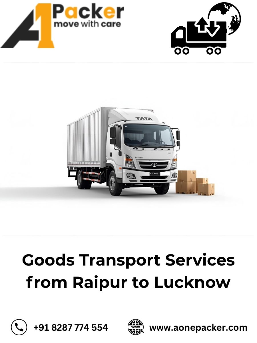 Goods Transport from Raipur to Lucknow