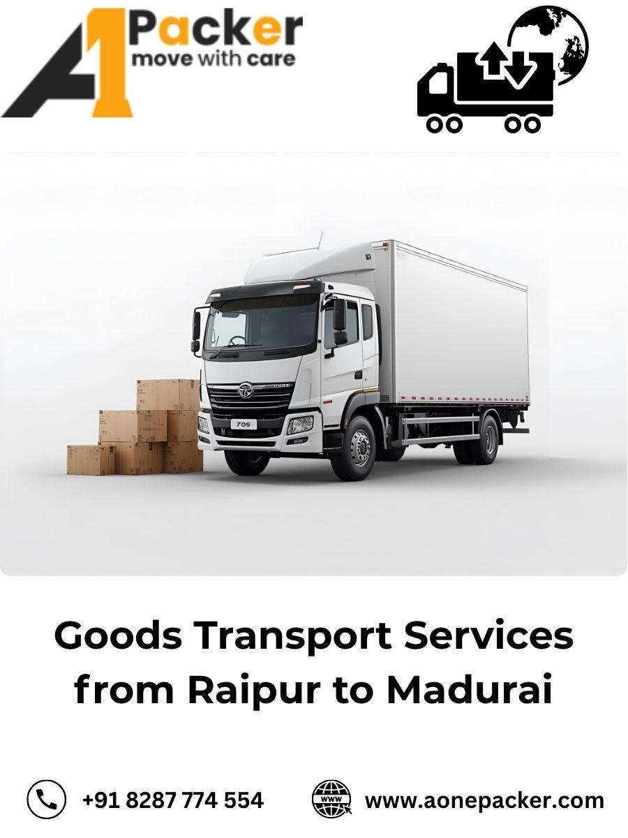 Goods Transport from Raipur to Madurai