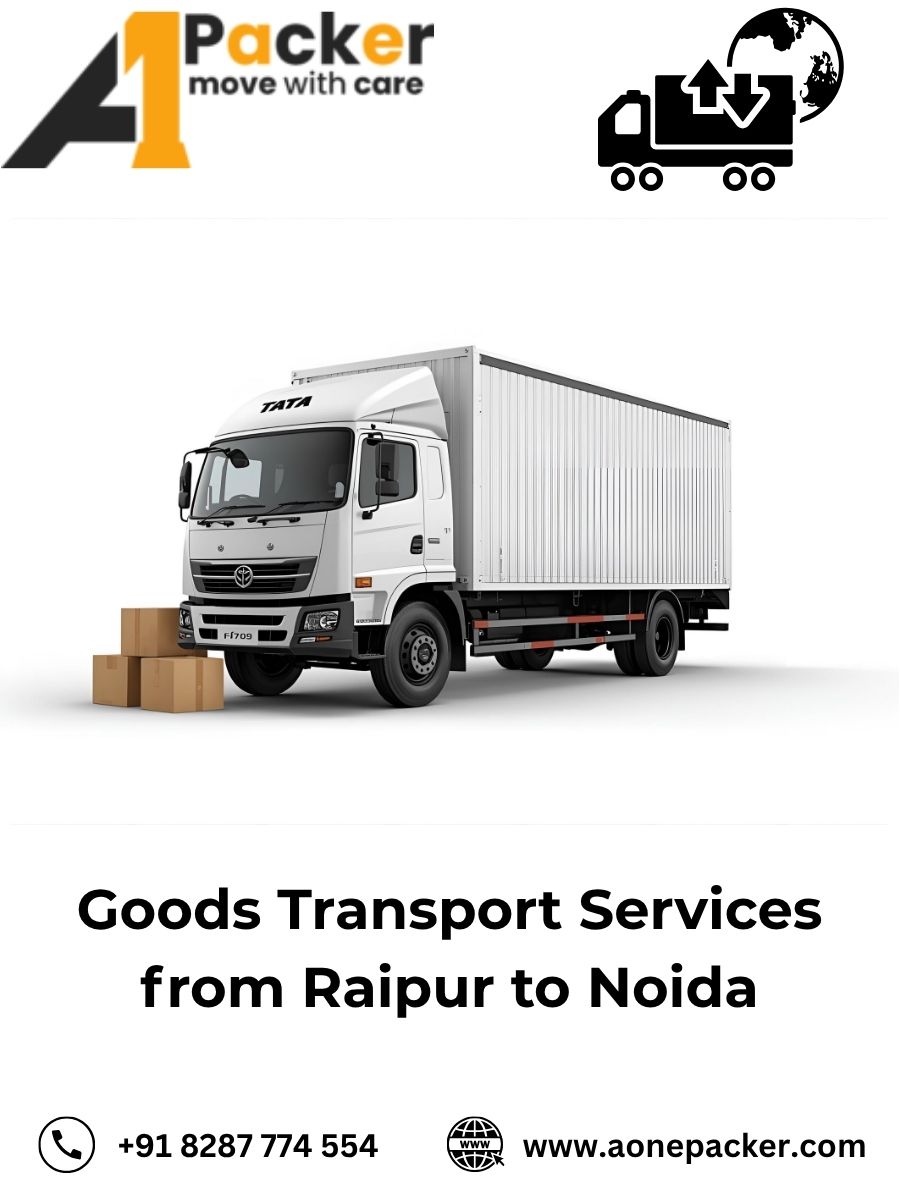 Goods Transport from Raipur to Noida