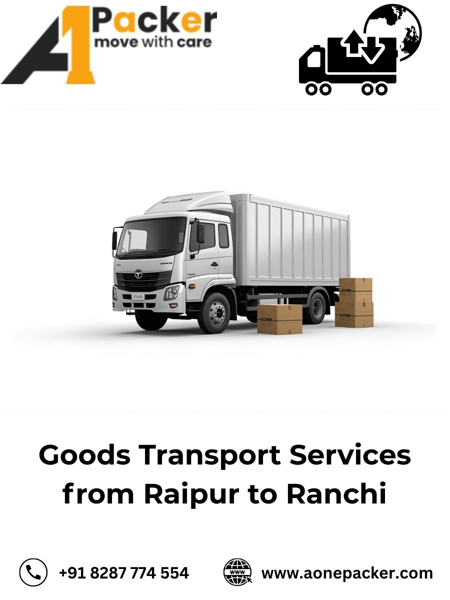 Goods Transport from Raipur to Ranchi