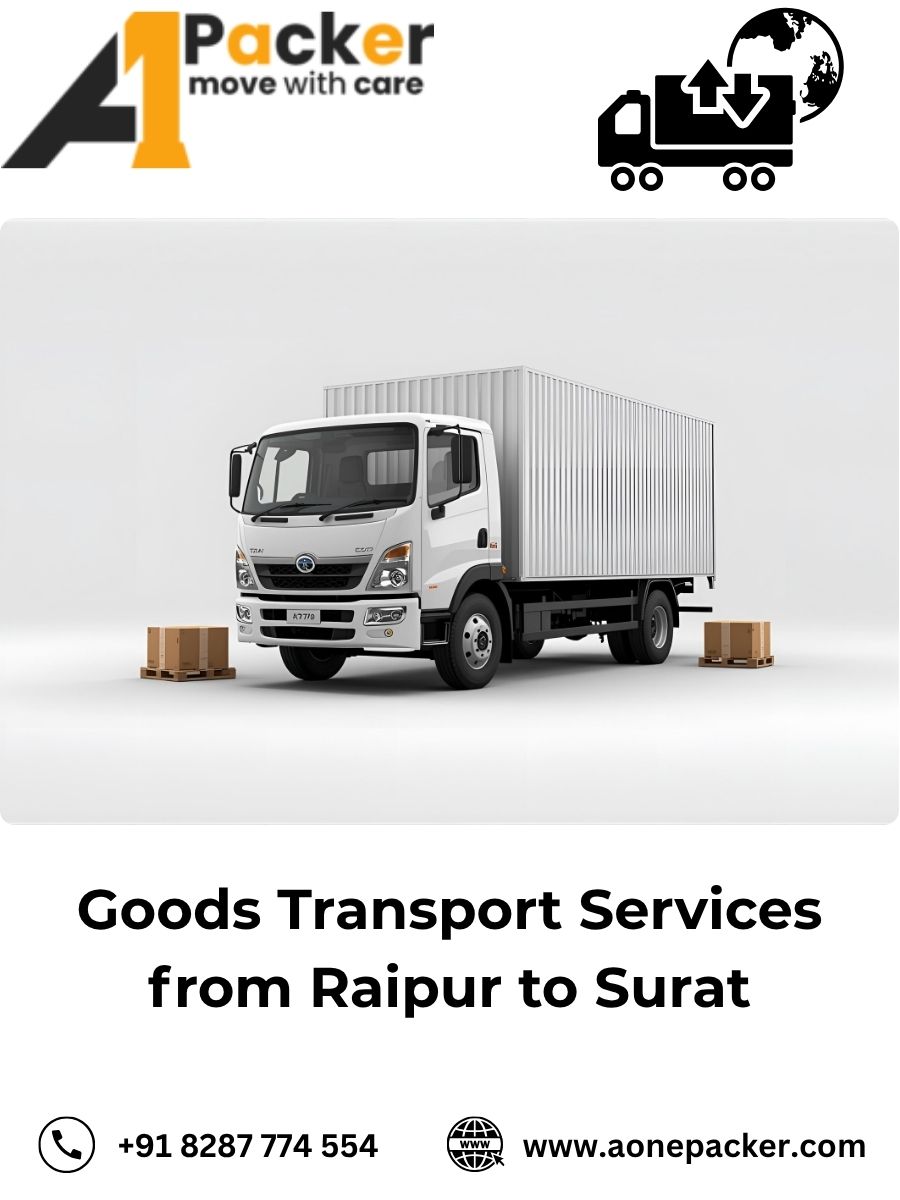 Goods Transport from Raipur to Surat